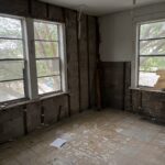 Walls in repair